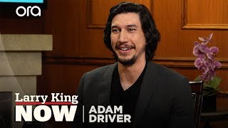 Adam Driver on being directed by Martin Scorsese  Larry King Now  OraTV [upl. by Femi]