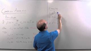 Complex Analysis 13 Residues part 1 essential singularities [upl. by Isador]