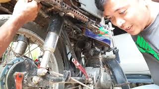 honda tmx 155 cdi  improvised motorbike  motovlog motor [upl. by Mirella276]