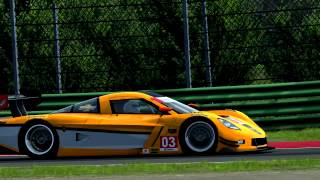 Corvette DP FMOD test Assetto Corsa [upl. by Aissela]