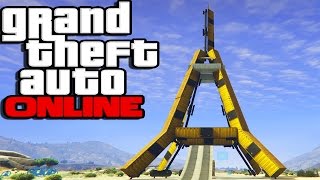 GTA ONLINE  Course De Malade TOUR EIFFEL Xbox One [upl. by Airdnua]