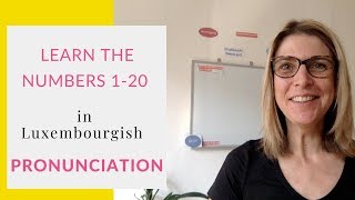 Learn the Luxembourgish numbers 0  20 [upl. by Kemp]