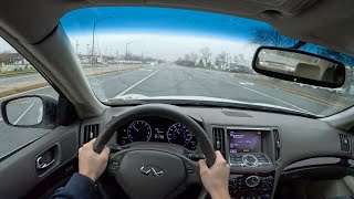 2011 Infiniti G37x Sedan  POV Test Drive  060 [upl. by Ellerrehc611]