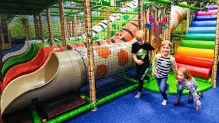 Indoor Playground Fun at Leos Lekland [upl. by Enida]