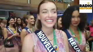 Les candidates à lélection Miss France accueillies en Guyane sur un air de carnaval reportage [upl. by Syst]