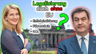 Legalisierung und Führerschein schon 2023 auch ohne EU ok [upl. by Dilisio]