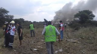 Aeroméxico plane crash survivor speaks out [upl. by Kcod]