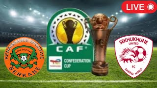 🔴 LIVE RSB Berkane vs Sekhukhune United  CAF Confederation Cup 2023  Match LIVE Now [upl. by Enneibaf]