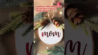 Adornos para el árbol de Navidad diy tutorial ideas navidad christmas manualidades [upl. by Sibylle126]