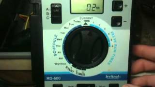 Irritrol Rain Dial Controller Not Working  Needs Repair [upl. by Akirdnuhs]