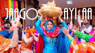 Jago Gidha Boliyan Geet  Nanka Mel  Manreet weds Sumeet  Punjabi Sikh Wedding Calgary [upl. by Enelrats]