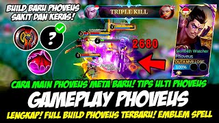 PHOVEUS EXP META BARU  CARA MAIN PHOVEUS TERBARU❗BUILD PHOVEUS TERSAKIT 2024❗GAMEPLAY PHOVEUS COMBO [upl. by Ushijima]