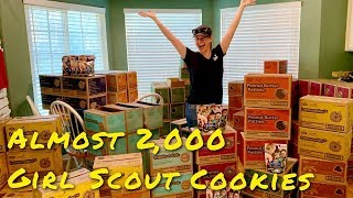 Andrea Barber Picks Up Almost 2000 Girl Scout Cookies [upl. by Florine453]