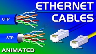 Ethernet Cables UTP vs STP Straight vs Crossover CAT 55e678 Network Cables [upl. by Analat]