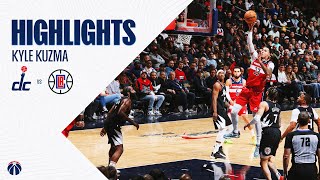 Highlights Kyle Kuzma scores 27 vs Clippers  013124 [upl. by Naiva311]