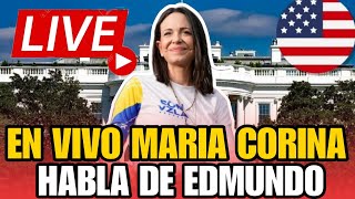 🔴URGENTE HABLA MARIA CORINA MACHADO DESDE VENEZUELA HOY 992024 SOBRE EDMUNDO GONZALEZ URRUTIA [upl. by Eedyak]