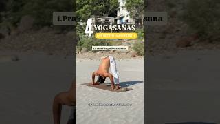 4 asanas for better hair growth yoga motivation yogaculture yogaposes yogicculture yogasanas [upl. by Arlie]