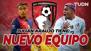 ¡A LA MEJOR LIGA DEL MUNDO Julián Araujo deja al Barcelona para llegar a la Premier League  TUDN [upl. by Toddie]