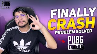 😍 FINALLY  CRASH PROBLEM FIXED IN PUBG MOBILE LITE [upl. by Sale]