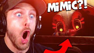 FNAF SECRET OF THE MIMIC TRAILER REACTION NEW OFFICIAL FNAF GAME [upl. by Claudelle]