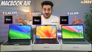 MacBook Air 2024 M1 vs M2 vs M3  Which Model Is Worth Your Money [upl. by Drazze]