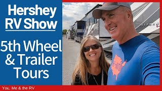 RV Show Hershey PA 5th Wheel amp Travel Trailer Tours [upl. by Azial]