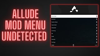 ALLUDE MOD MENU  Showcase and Setup Guide [upl. by Buine]