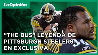 quotThe Busquot Jerome Bettis en entrevista exclusiva comenta el estado de la NFL  La Opinión [upl. by Kcirad]