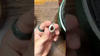 Challenge Making a Diamond Pendant for My Girlfriend with a Glass Bottle Bottom Issue 20 [upl. by King]