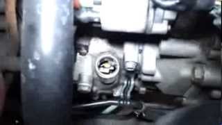 Honda HRV with CVT  Changing the Transmission Oil [upl. by Nerro]