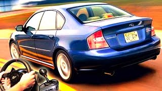 How to drive Legally  City Car Driving Subaru Legacy B4 GT 2005 Full HD 2015 [upl. by Lorianna404]