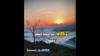 INTROVERT BY JEPRIL with lyrics [upl. by Teryl]