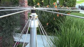 AE6LX Installs a Jetstream Discone VHFUHF Antenna [upl. by Gawain]