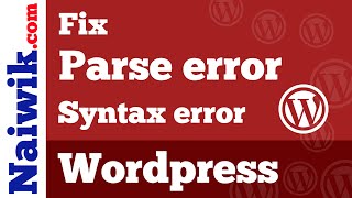 Parse error syntax error unexpected  PHP Solved [upl. by Silma]