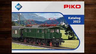 PIKO Katalog H0 2023 – Modellbahn Modelleisenbahn [upl. by Ttennaj]