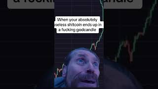 When Your Useless Shitcoin Ends Up A God Candle 🚀 crypto shorts [upl. by Sonitnatsnok]