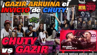 🔴COLOMBIANOS REACCIONAN a CHUTY vs GAZIR  ¡GAZIR lo VUELVE a HACER FMS ESPAÑA FINAL 2023 [upl. by Aicinod]