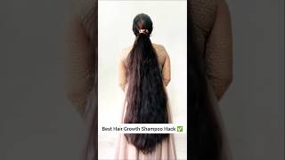 💯Get Long Strong Thick Hair Naturally At Home  shorts haircare hairgrowth longhair shampoo [upl. by Nodearb]