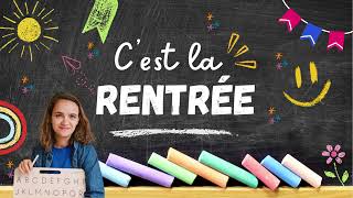 Cest la rentrée  Chanson maternelle [upl. by Notfa]