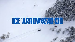 ICE° ARROWHEAD 130  An innovative snowmobile track [upl. by Dlarej]