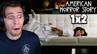 American Horror Story  Episode 1x2 REACTION quotHome Invasionquot Murder House [upl. by Head275]