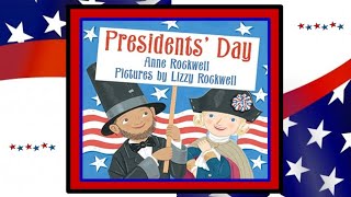 Presidents Day Read Aloud Kids Book Read Along [upl. by Akaenahs]