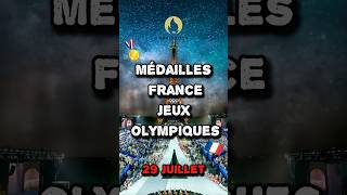 🥇🇫🇷 MÉDAILLES FRANCE JEUX OLYMPIQUES 2024  29 JUILLET shorts paris2024 jeuxolympiques jo2024 [upl. by Karlis543]