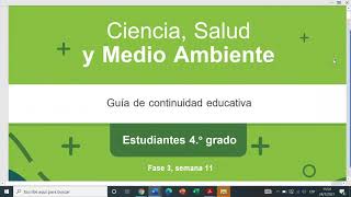 Acciones del ser humano sobre las poblaciones y comunidades bióticas  CIENCIA 4 FASE 3 SEM 11 [upl. by Naquin]