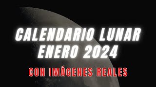 ▶ ASTROLOGÍA 4 FASES DE LA LUNA DE ENERO 2024 ✅ CALENDARIO LUNAR ENERO 2024 🚀 DÍA HORA SIGNO LUNA [upl. by Riay]