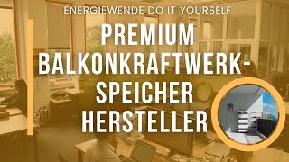 PREMIUM BALKONKRAFTWERKSPEICHERHERSTELLER [upl. by Giannini]