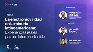 Webinar La electromovilidad en la minería latinoamericana [upl. by Ialohcin]