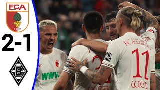 Augsburg vs Mönchengladbach 21 All Goals and Extended Highlights [upl. by Gally]