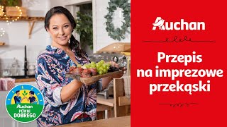 Karnawałowe przekąski  Przepisy Joli Kleser i Auchan [upl. by Gordie397]