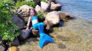 Fin fun mermaid tail tryout [upl. by Aras962]